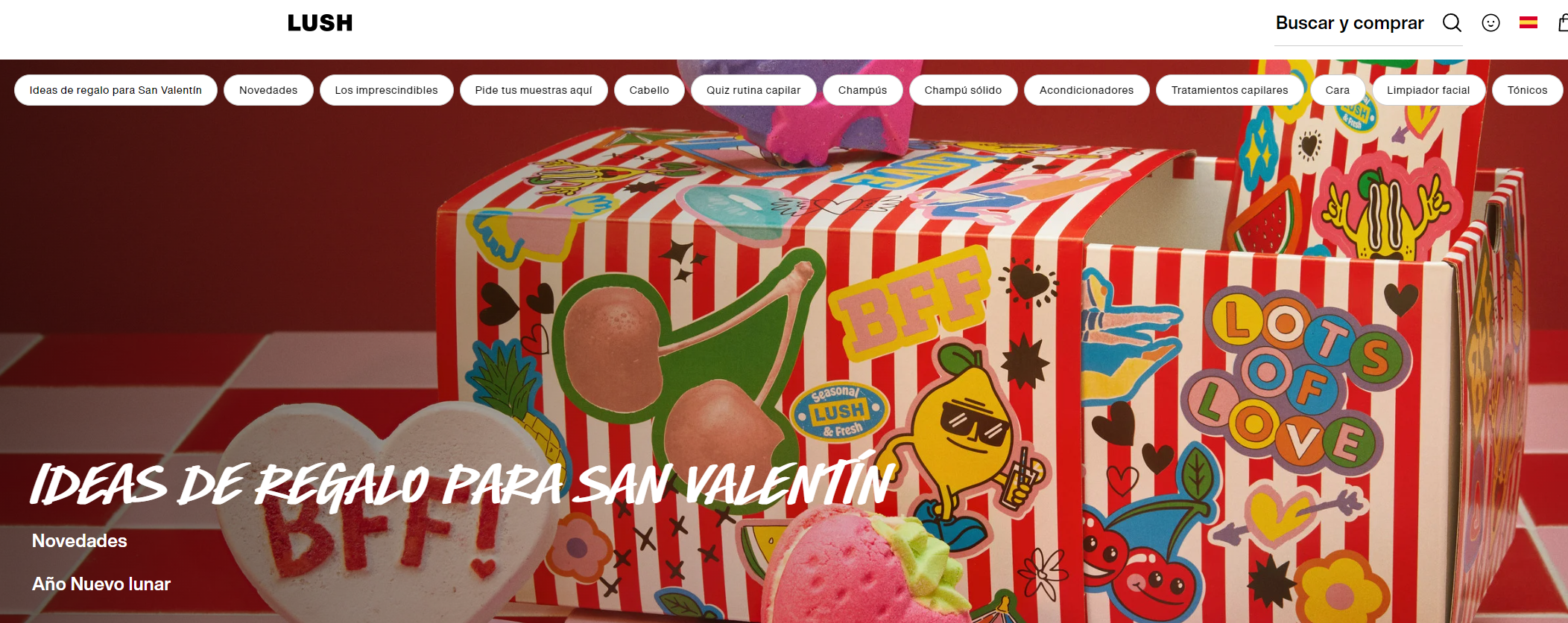 Lush San Valentín